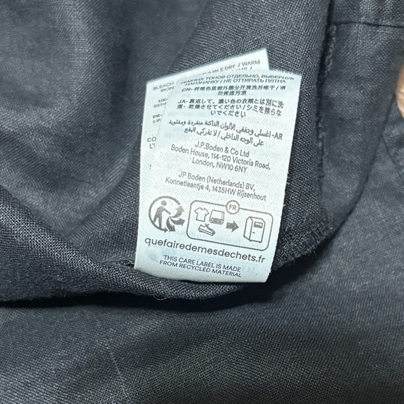 🔥🔥🔥Boden Black Midi Dress Size: 4R🔥🔥🔥 - Picture 7 of 7